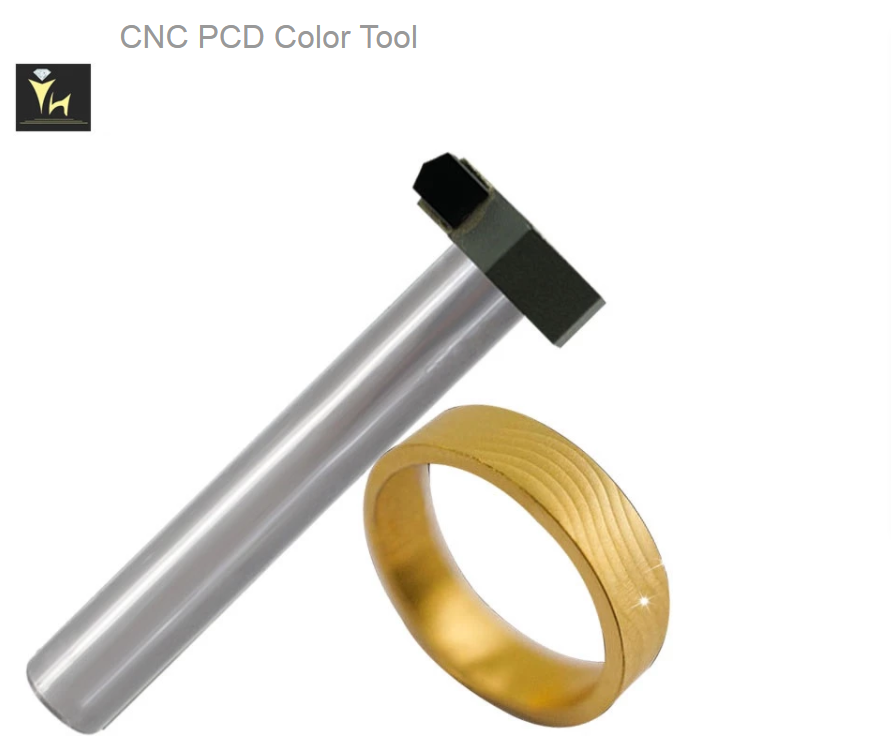 Making Rainbow Effect PCD Milling Tools