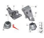 22116856184 Engine Gearbox Mount , 330i 430i Bmw Engine Mount