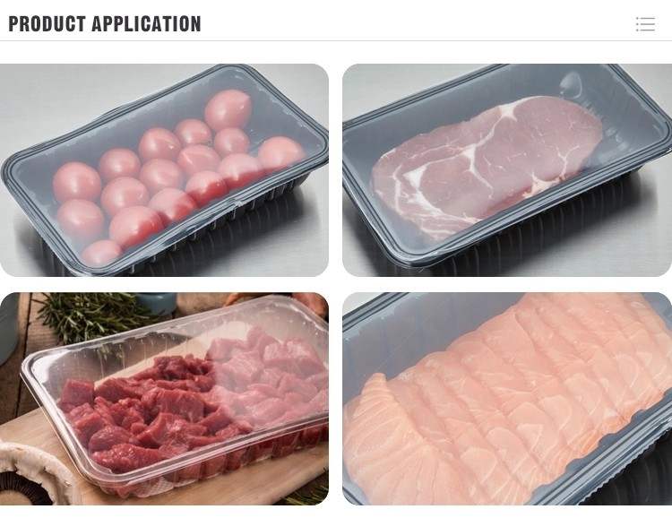 Meat Table Top Tray Sealing Machine Vegetable Commercial Vacuum Packer