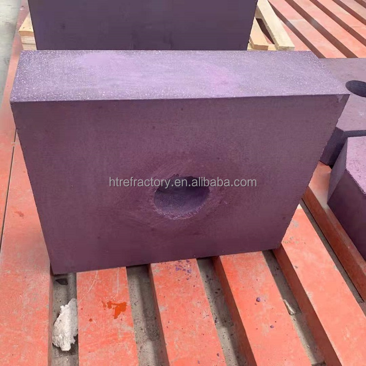 18% Apparent Porosity Alumina Cement Chrome Corundum Refractory Fire Brick for Furnace