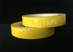 Yellow PET Film Backing Acrylic Adhesive Die Cut Masking Tape
