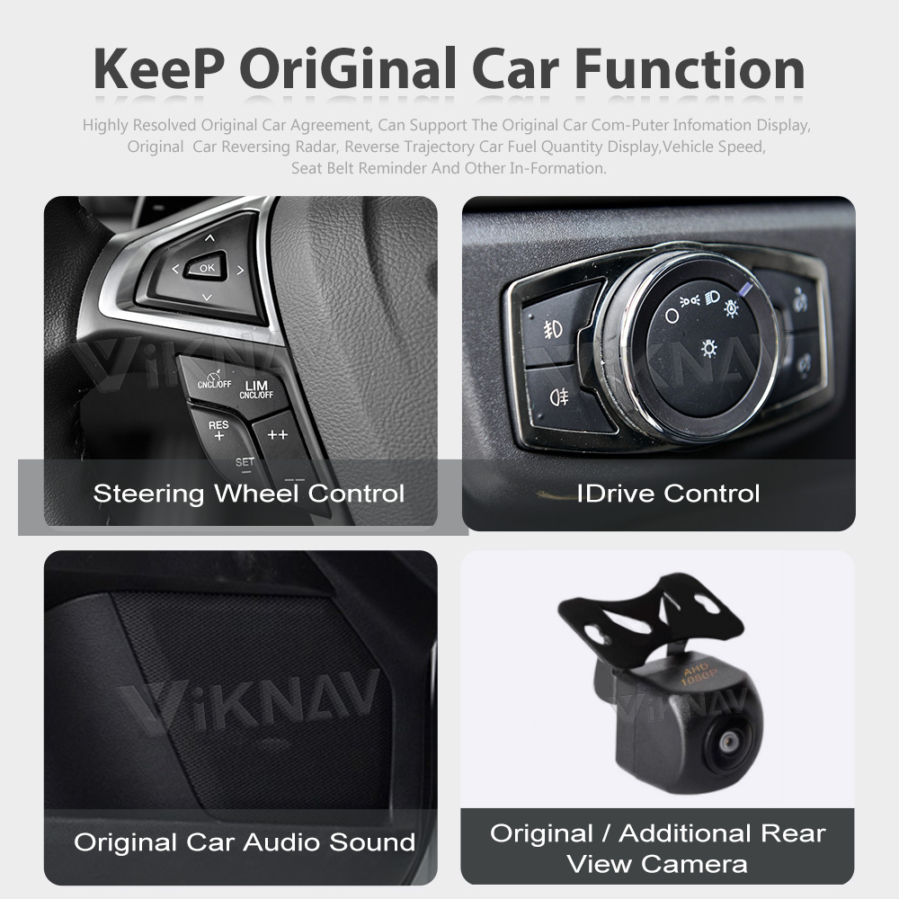 Wireless Android 11 Car Radio For Ford Mondeo 2013-2021 GPS Navigation