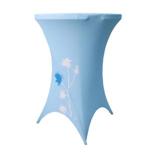 China Stretch Fabric Trade Show Tablecloths With Logo Waterproof Wrinkle Resistant wholesale