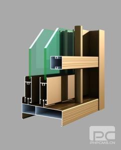 China 6000 T5 Electrophoresis Aluminum Building Construction Aluminum Profile wholesale