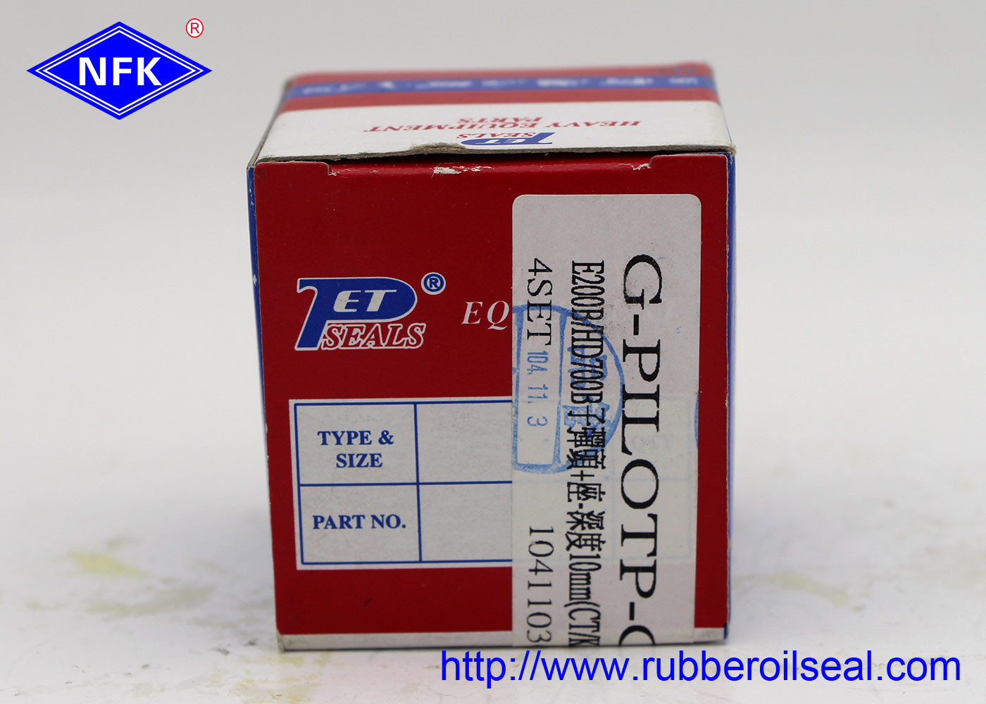 E200B Hydraulic Pump Parts Valve Pilot Pusher Steel Metal Material