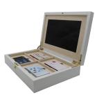 Wood LCD Video Mailer Box For Gift Advertising