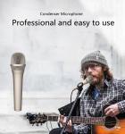 GESTTON Studio Condenser Microphone Cardioid Mic For Streaming