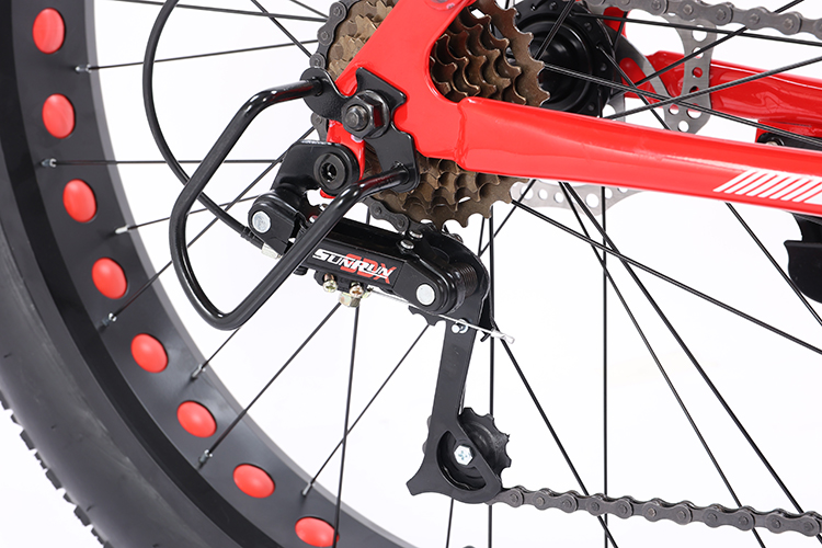 200kg Load Capacity Full Suspension Mountain Cycle Bicycle OEM Customizable Fat Tire Bike for Snow and Mountain Terrain