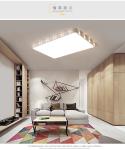 Tri-color/non-pole dimming small/medium/big simple and fashionable bedroom