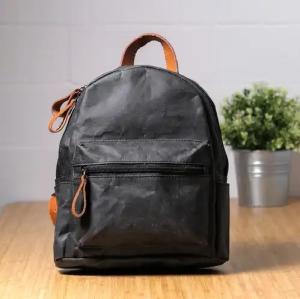 China Recycled Washable Paper Backpack Eco Friendly Sustainable Waterproof Laptop Backpack wholesale