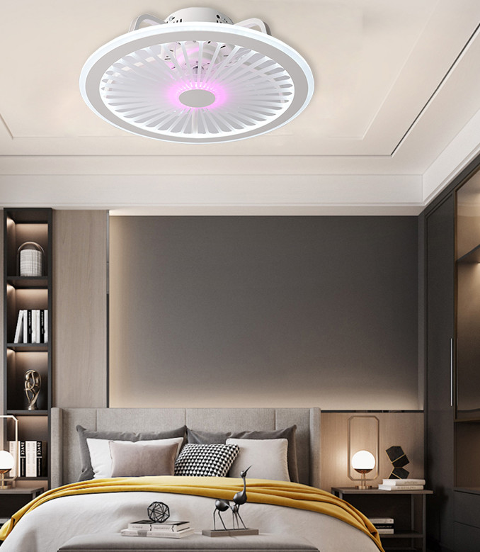 ECO Led Bladeless Ceiling Fan Dimming Chandelier Bladeless Ceiling Fan