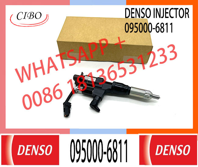 diesel common rail injector 095000-6602 095000-6753 095000-6811 for H-INO J08C J08E 500 Series 23670-E0040 23670-E0030