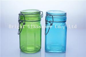 China machine pressed Glass Candy jar in Storage Bottles &amp; Jars wholesale wholesale