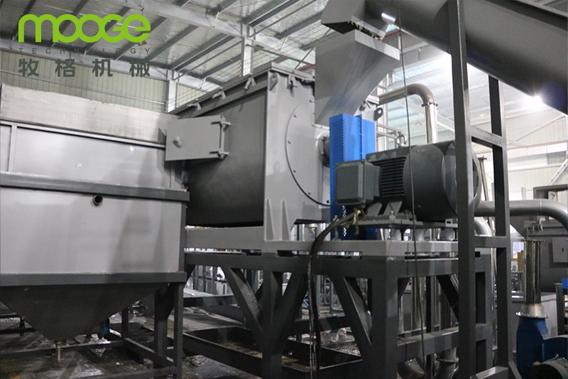 PP PE Film Recycling Machine Crusher Shredder Wash Line Film