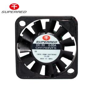 China Plastic LCP 94V0 17x3mm 3DCV PWM Controlled Fan wholesale