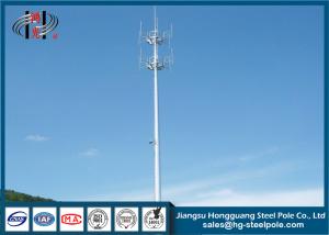 China Mobile Cell Phone Telecommunication Towers Tubular Monopole Tower wholesale