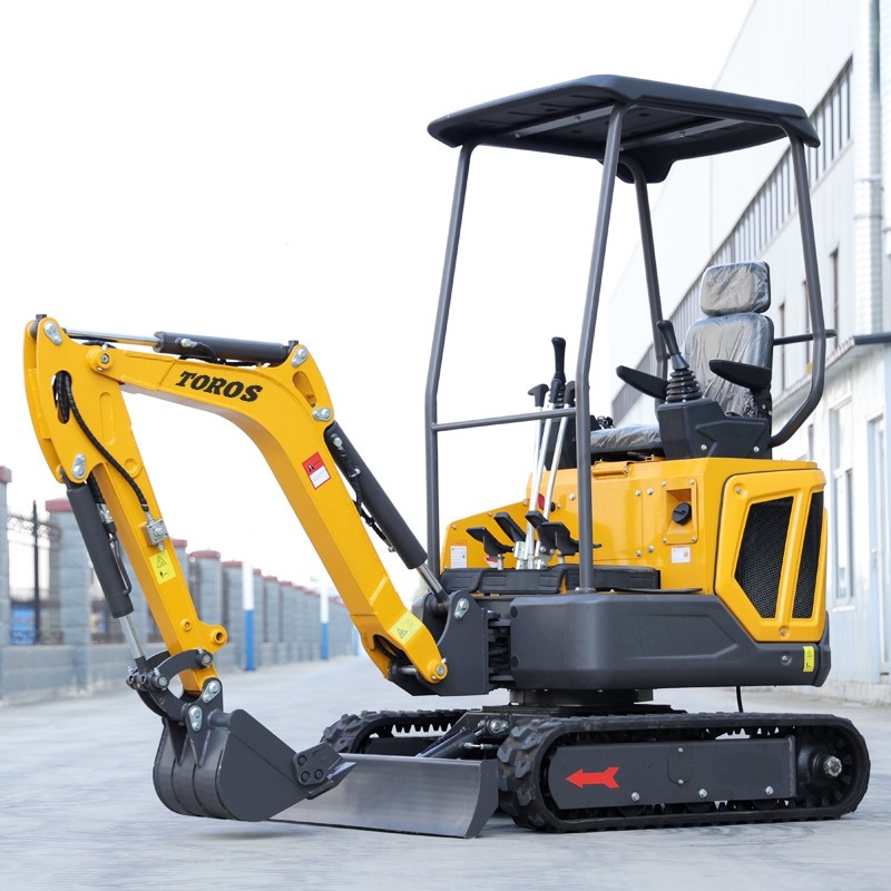 Slewing Speed 10 Rpm Mini Crawler Excavator 16mpa For Construction Projects