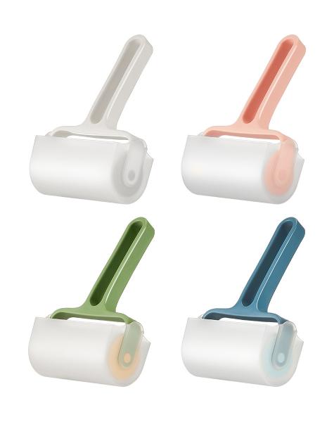Tearable Roll Paper Sticky Roller Brush Pet Hair Remover Clothes Carpet Cleaning