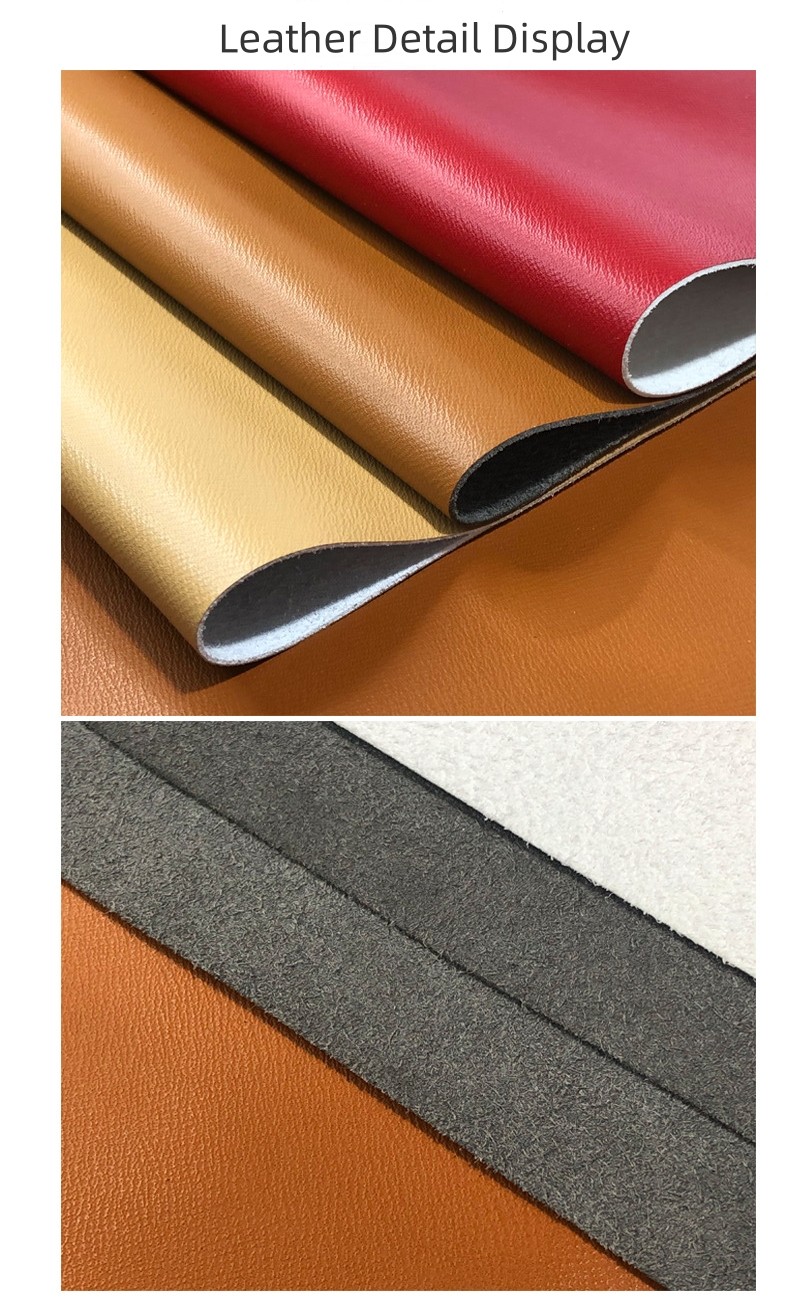 Stimulated Microfiber Leather For Car Seat Cover Faux Leather Resilient