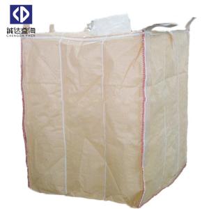 China Color Customized PP Bulk Bags , Baffle Bulk Bags For 1000KG Sand Cement wholesale