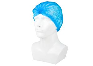 China Disposable PP Non Woven Doctor Mob Cap Nurse Clip Cap Bouffant Cap wholesale