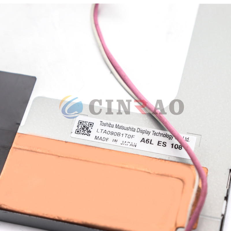 9.0 INCH Toshiba LTA090B1T0F TFT LCD Screen Display Panel For Car GPS Auto Spare Parts