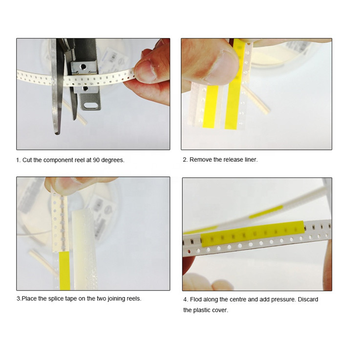 Multi - Colors Antistatic 8-32mm PE SMT Splice Tape