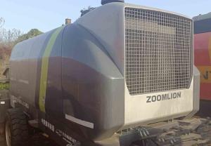 China Black Green Used Concrete Trailer Pump Zoomlion HBT80 174kw on sale