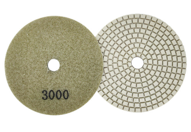 4Inch 5Inch Marble Diamond Tile Polishing Pads 1500 3000 BUFF
