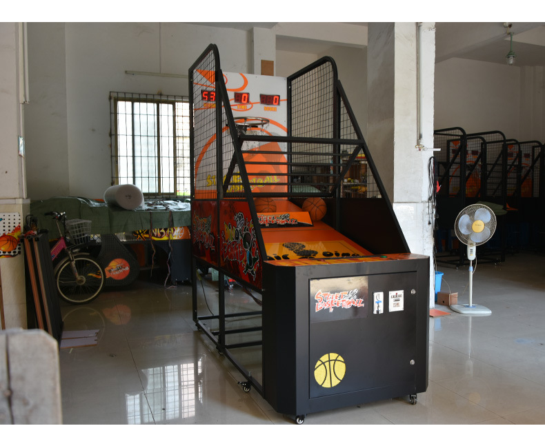 110V/220V/230V Basketball Training Machine for Amusement Game Center Requirements