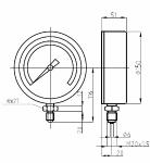 High quality, low price ,the latest Precision Pressure Gauge YB150