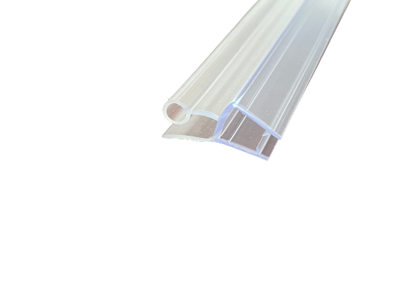 Sliding Glass Door Edge Magnet Strip Durable Shower Door Waterproof Rubber Seal Strip