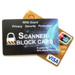 RFID Blocking credit card for Secure
