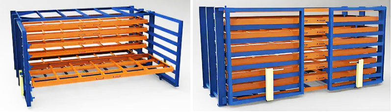 Sheet Metal Storage Rack