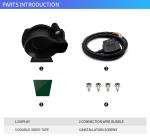 Do916 OBD2 Multifunctional Gauge Car Hud OBDII Double Screen Tachometer