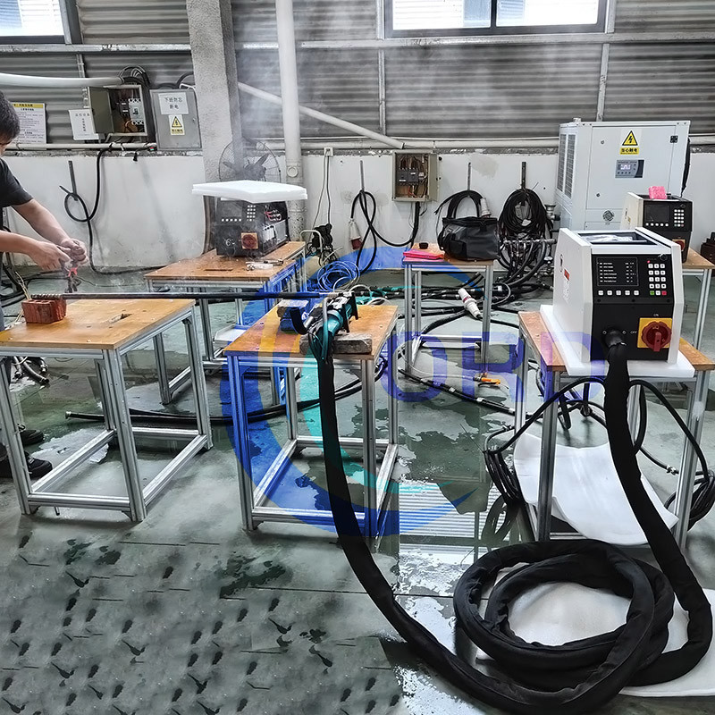 Portable Bolt And Nut Heating Equipment In Industrial Manufacturing