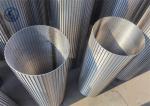 Reverse Winding Silk Screen Vee Wire Wrapped Screen SGS ISO