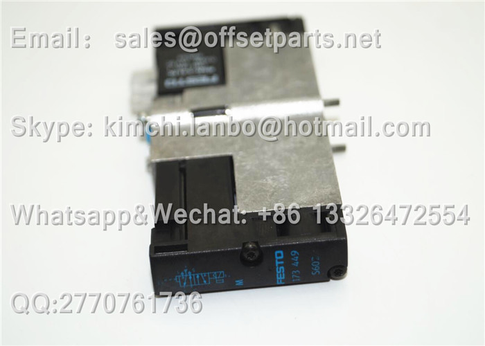 173449 Cylinder Valve S602 0.65W 21VDC IP00/65 Offset Printing Machine Spare Parts Solenoid Valve