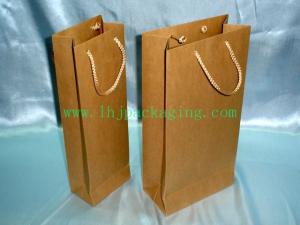 China wine paper bag wholesale