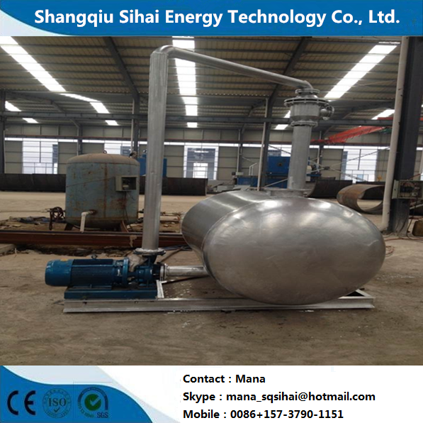 Light Crude Oil LCO Vacuum Distillation Machine 24hours Oil Output 7.2-9tons Diesel