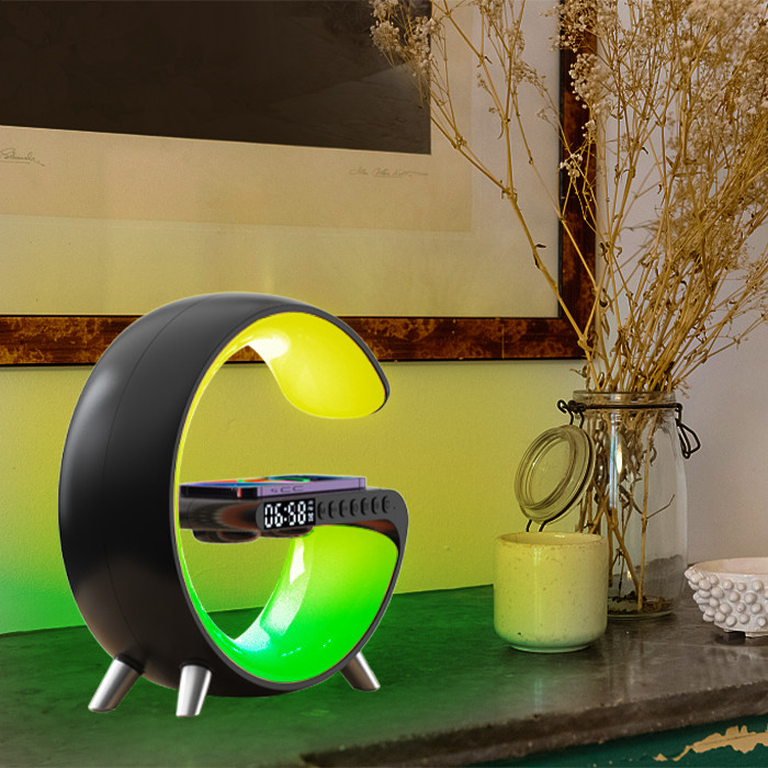 Multiscene Dimmable G Smart Light Sound Machine RGB LED G Shaped Lamp