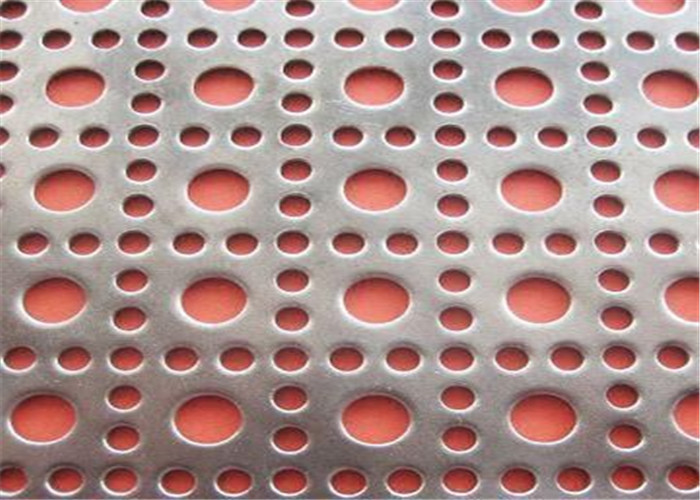 Perforated Mesh Sheets Round Hole Chicken Wire Mesh / Expanded Metal Mesh