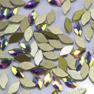 China New Designs Mixed Nail Art Decals Crystal Nails Art Rhine... wholesale