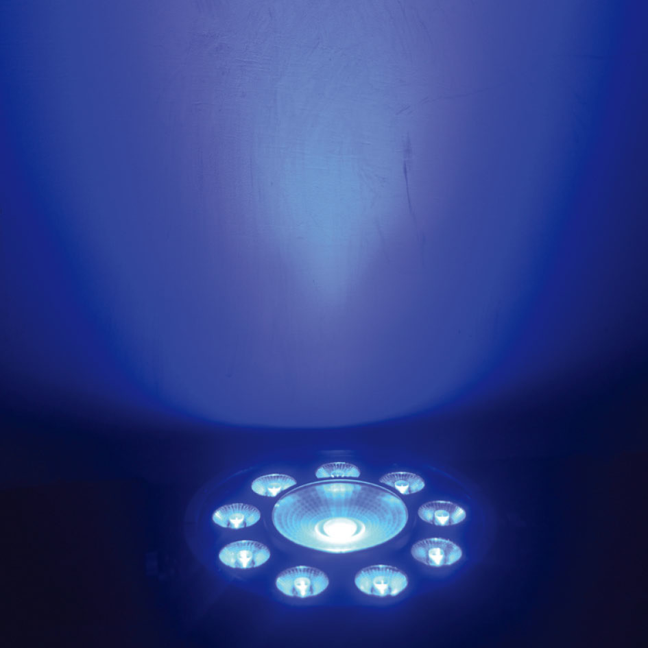Changeable Color Small Par Can Lights With Pressure Plastic Housing Material