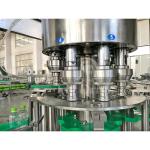 CIP Cleaning Juice Bottle Filling Machine Glass Bottling Equipment Scraping Belt