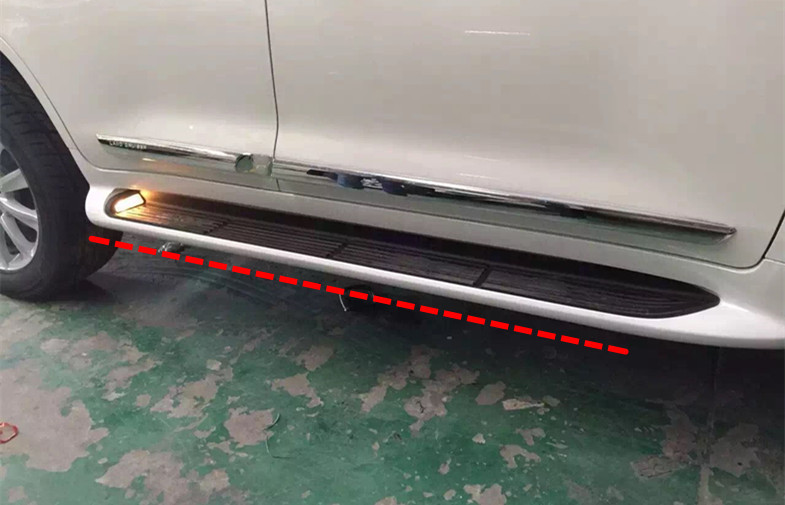 TOYOTA Land Cruiser 2015 2016 New LC200 Side Step Bars OE Type Vehicle Spare Parts