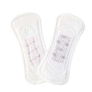 China OEM Wingless Ultra Thin Liners 150mm Breathable Cotton Sanitary Pads wholesale