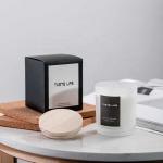 Home Birthday Wedding Atmosphere Luxury Glass Soy Wax Glass Jar Scented Candles