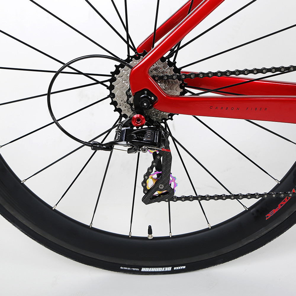 SENSAH 22S Carbon Fiber Road Bike 46cm Frame Rim Brake Alloy