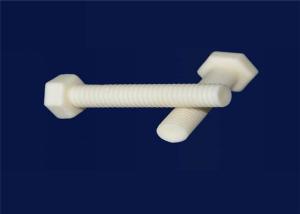 China Al2o3 Insulating Threaded 99% Alumina Ceramic Rod High Temperature Resistance wholesale